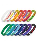 Custom Printed Silicone Wristbands