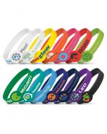 Custom Printed Xtra Silicone Wristbands with Branding