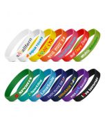 Kids Printed Silicone Wristbands